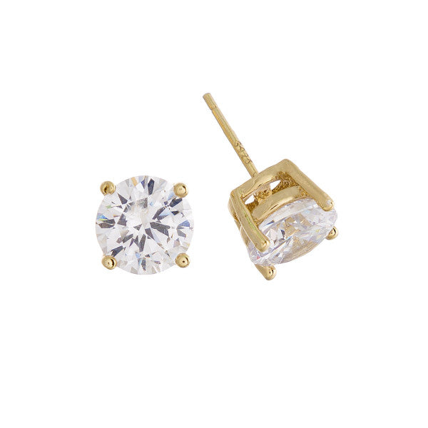 Stud Cubic Zirconia Earrings