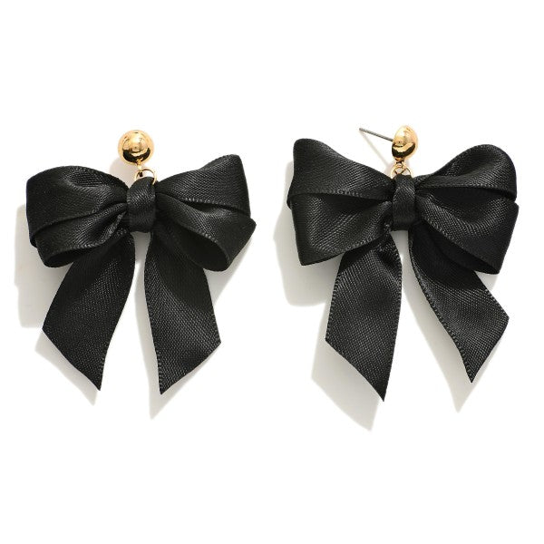 Bow Drop Earrings